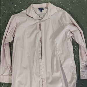 APT.9 Premier Flex Slim Fit Dress Shirt XL 17-17.5 34/35 Pink